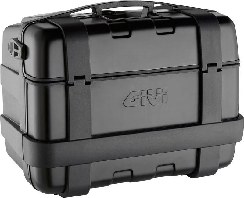 Givi Trekker Side Case 46L 20.7X12.2X16.2" Black - TRK46BA For Ducati Motorcycles 2003-2018 | Honda Motorcycles 1990-2019 | BMW Motorcycles 1983-2019