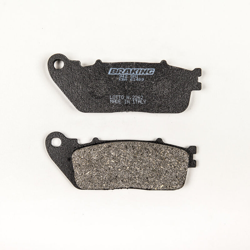 Braking 31-942S 942SM1 BRAKE PAD SET SEMI-METALLIC