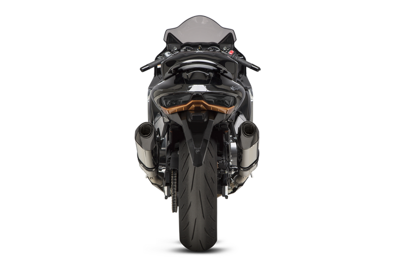Yoshimura Exhaust Race R77 Slip-ON SS CF - 1121120520 Suzuki 1300R Hayabusa 2022-2025