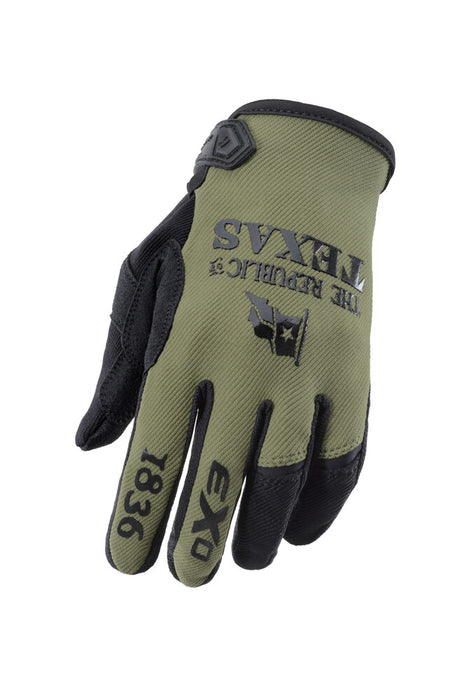 Scorpion Exo 75-6176L G49-405 MOTO-FLEX GLOVES LONE STAR OLIVE/BLACK LG