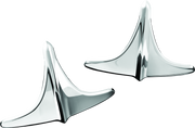 Kuryakyn 7217 Rear Fender Accents, Leading Edge, Chrome - Photo - Primary