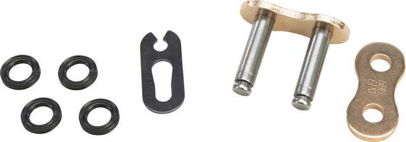 Fire Power 692-6201G 530FPO-SKJ/G O-RING CLIP MASTER LINK 530 GOLD
