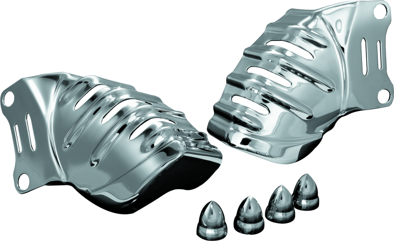 Kuryakyn 7789 Caliper Covers For Brembo Calipers Chrome - Photo - Primary