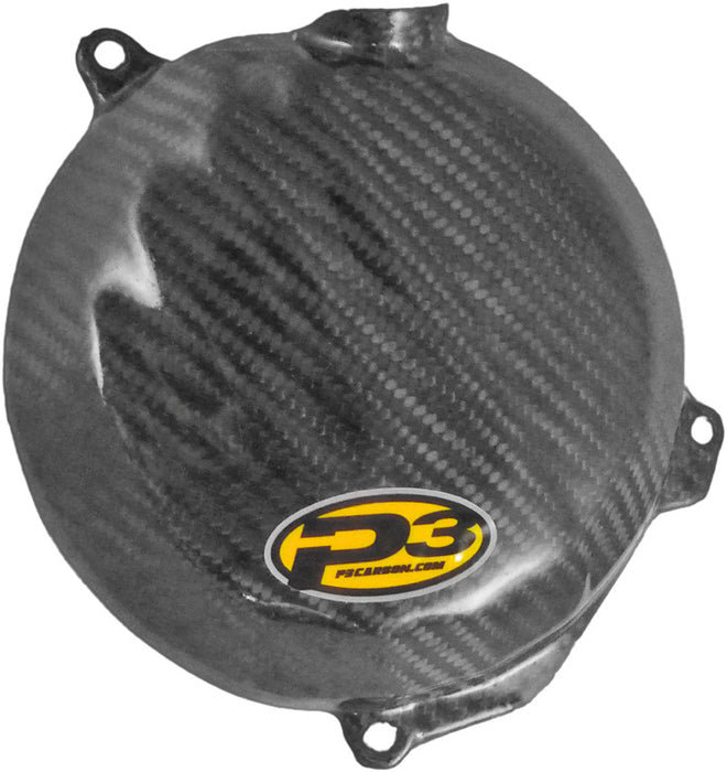 P3 670-711092 711092 CARBON FIBER CLUTCH COVER KTM 250/350