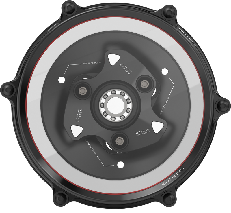 Rizoma Clutch Cover Black DUC V4 - ZDM181B Ducati Panigale / Streetfighter 2018-2025