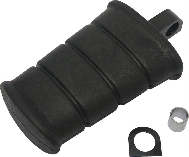 Harddrive 820-53000 30-737 KICKPEDAL BLACK W/CHR SWIVEL