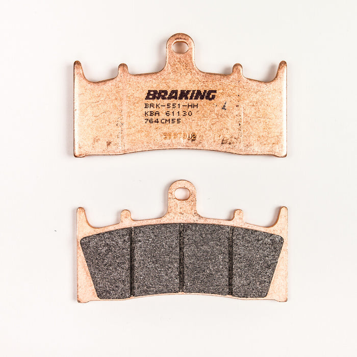 Braking 31-764 764CM55 BRAKE PAD SET SINTERED SPORT