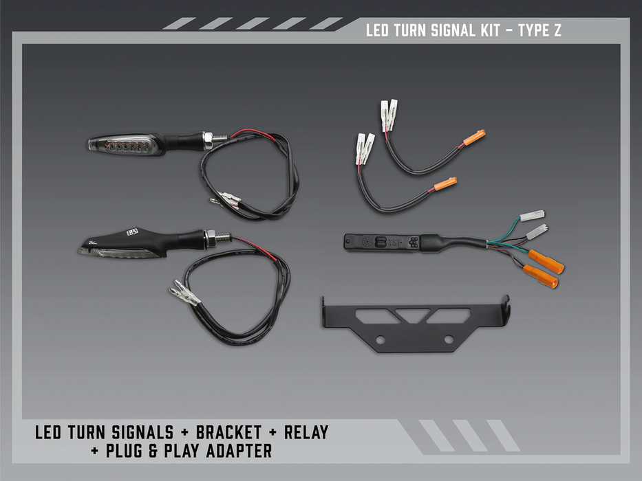 Yoshimura 961-9253 075BG-STD-Z-K FE V2 STND LED TURN SIG KIT Z