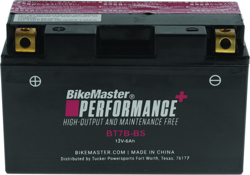 BikeMaster 781312 Battery - BT7B-BS - Photo - Primary
