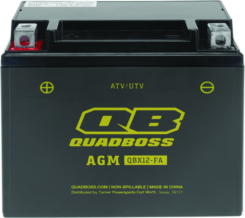 QuadBoss 401381 Maintenance-free AGM Battery QBX12-FA - Photo - Primary