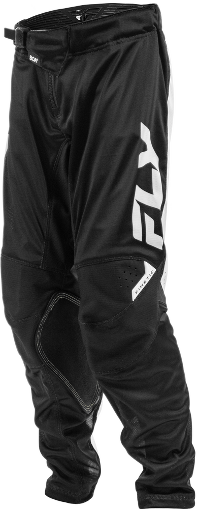Fly Racing 380-34024 380-34024 YOUTH KINETIC MESH PANTS BLACK/WHITE SZ 24