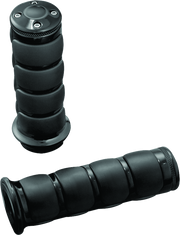 Kuryakyn 6345 ISO Grips Metric Cruisers Black - Photo - Primary
