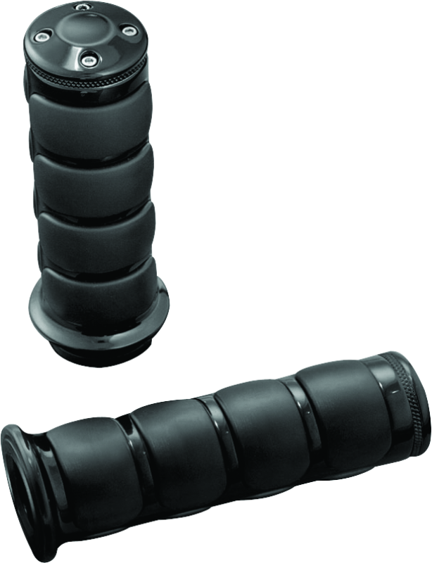Kuryakyn 6345 ISO Grips Metric Cruisers Black - Photo - Primary
