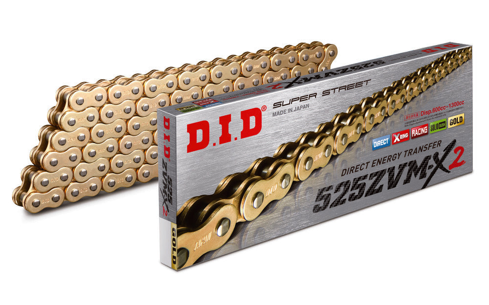 D.i.d 690-19130G 525ZVMX2G130 CHAIN 525ZVM-X2 G&G-130ZB