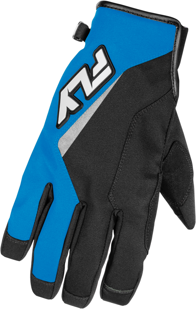 Fly Racing 371-0563X 371-0563X TITLE GLOVES BLUE/WHITE 3X