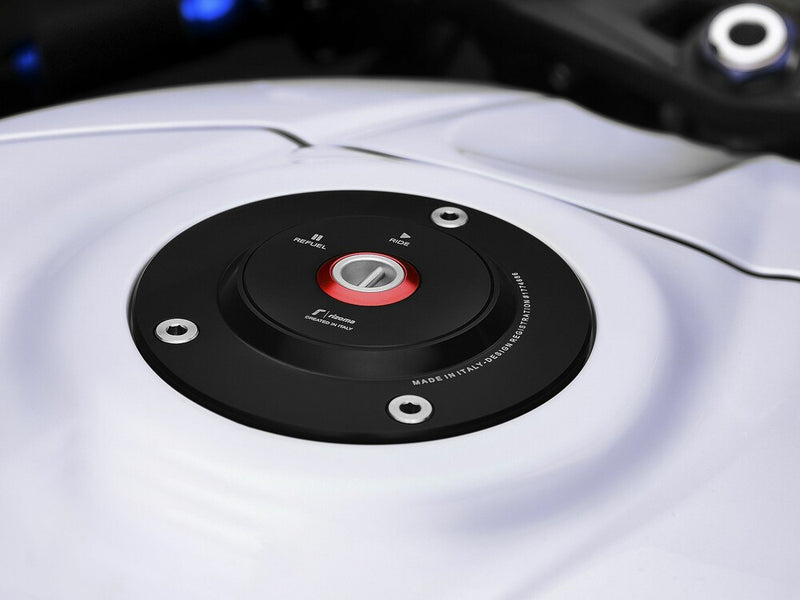 Rizoma 58-TF071B TF071B GAS CAP LOCKING BLACK SUZ