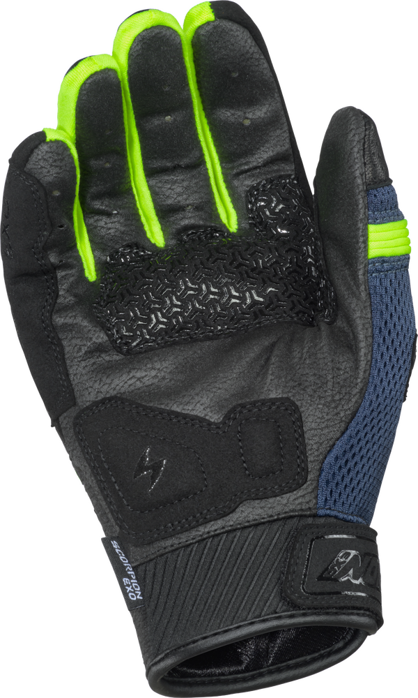 Scorpion Exo 75-58242X G68-967 COOL HAND PRO GLOVES DARK BLUE/HI-VIZ 2X