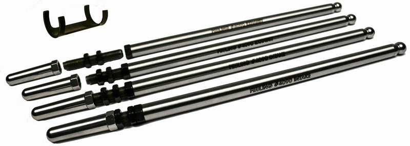 Feuling Oil Pump Corp. Adjustable Push Rods Fast Install - 4091 For Harley Motorcycles 1984-1999