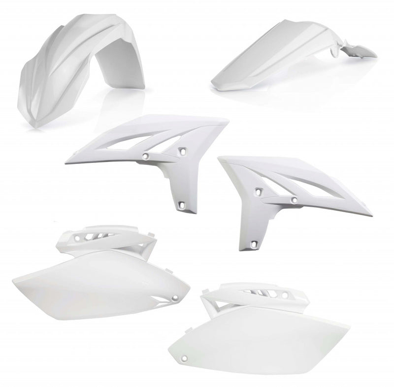 Acerbis Plastic Kit White - 2171890002 Yamaha YZ 250 2010-2013