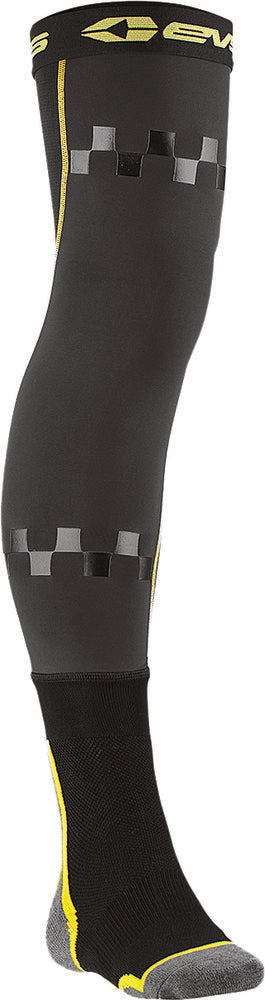 Evs Fusion Sock Black HI-VIS LG XL - FSN-HIVIZ-L/XL
