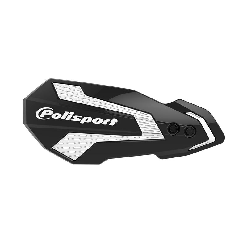 Polisport MX Flow Handguards Black White - 8308200001 Beta Dirt Bikes 2012-2022