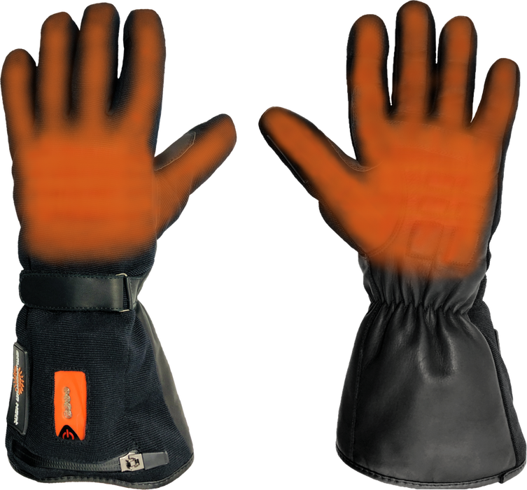 California Heat 472-5071L 7GLAF-L 7V ACTIVFLEXX GLOVES BLACK LG