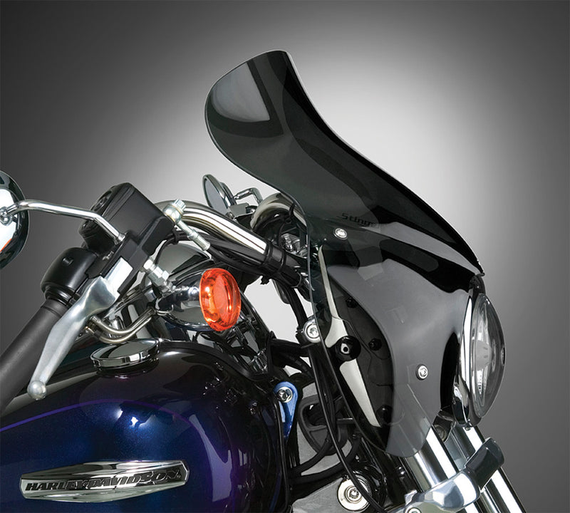 National Cycle Wave Quick Release Fairing Dark Smoke - N21601 For Harley Dyna 2006-2013