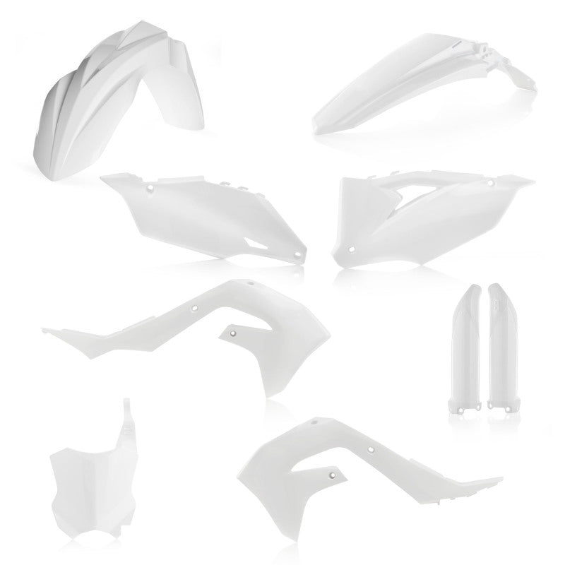 Acerbis 2736290002 21+ Kawasaki KX250 KX250X/19-23 KX450 Full Plastic Kit - White - Photo - Primary