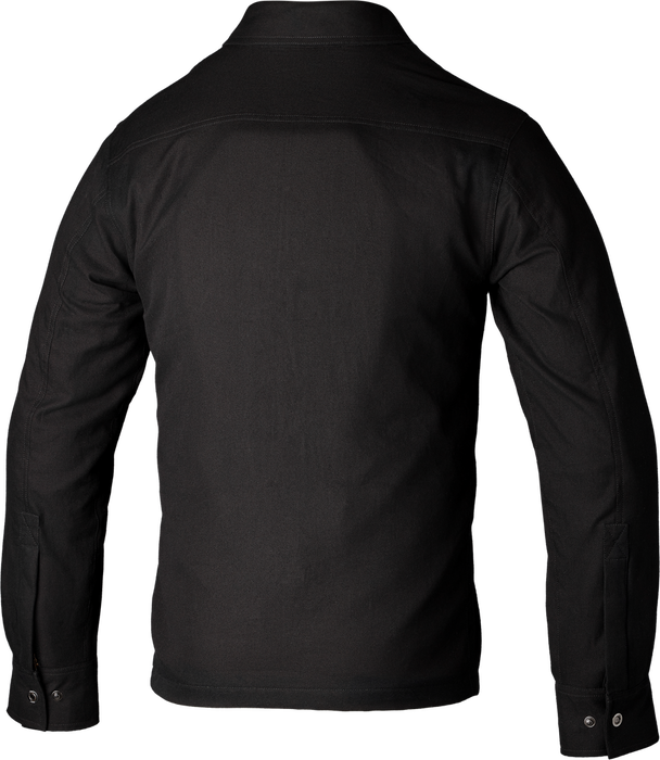 Rst 556-2115342 102115BLK-42 KEVLAR LUMBERJACK CE SHIRT PLAIN/BLACK/CHECK MD