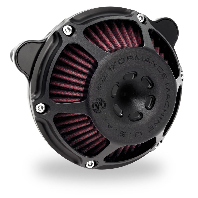 Performance Machine 0206-2080-SMB Aircleaner Max HP - Black Ops - Photo - Primary