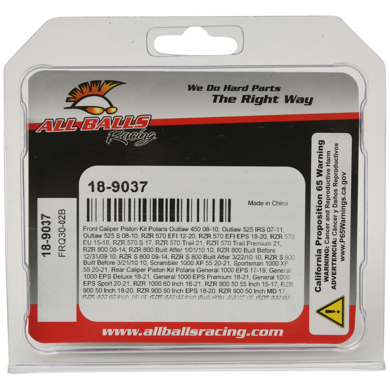 All Balls 21-89037 18-9037 BRAKE CALIPER PISTON KIT