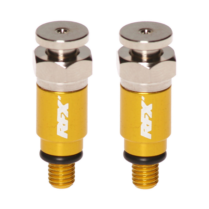 Rfx 739-0425 FXFB 101M5 99YL FORK AIR BLEEDERS YELLOW KYB/SHOWA