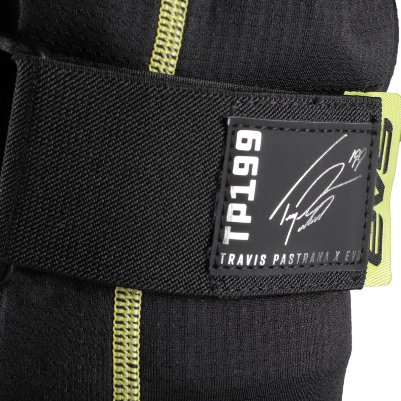 Evs 663-1438S TP199K-BKHV-S/M TP199 KNEE/SHIN GUARD BLACK/HI-VIS SM/MD