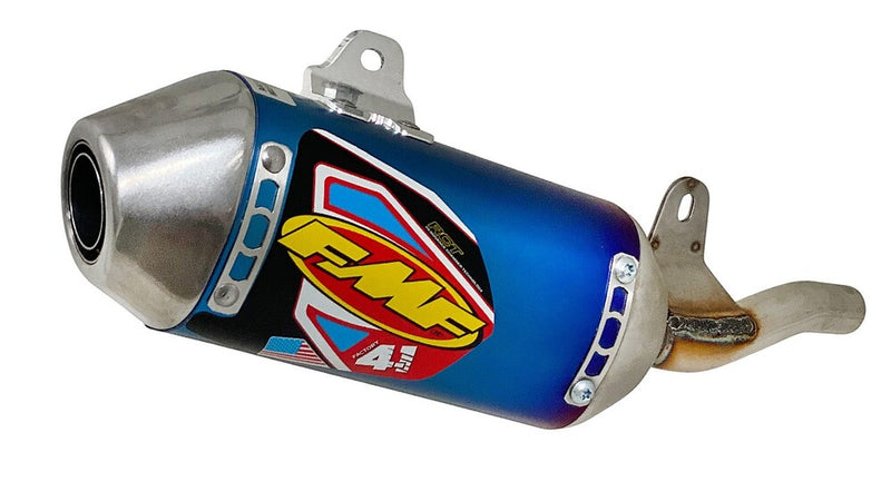 FMF Fact 4.1 Mini S O SS ANO TI Muffler - 041593 Honda CRF110F 2019-2024