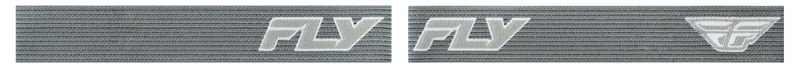 Fly Racing 37-4111 37-4111 ZONE ELITE SN GOGGLE GREY/WHTE W/BLK MIRROR PLRZD SMOKE LENS