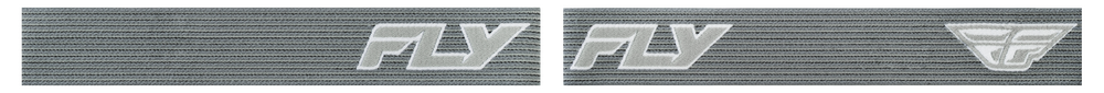 Fly Racing 37-4111 37-4111 ZONE ELITE SN GOGGLE GREY/WHTE W/BLK MIRROR PLRZD SMOKE LENS