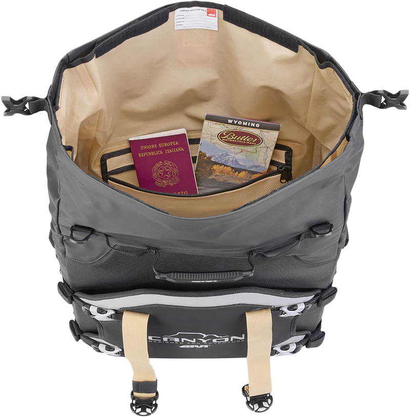 Givi 270-6722 GRT709B CANYON ADV SADDLEBAGS 35L EA BLACK