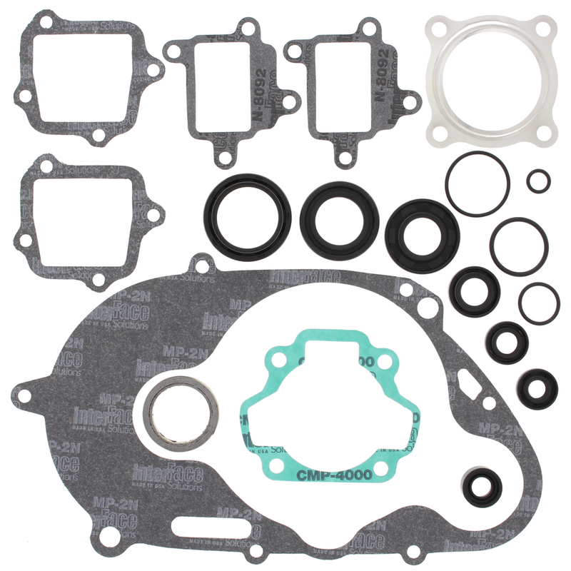 Vertex Complete Gasket SET With OIL Seals - 811615 Yamaha 80 1983-2006