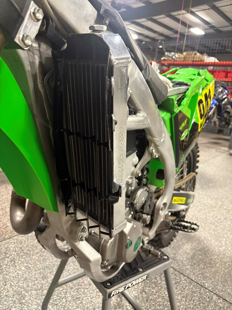 Fire Power Radiator Left - TRS-R-140L Kawasaki KX 450 2016-2023