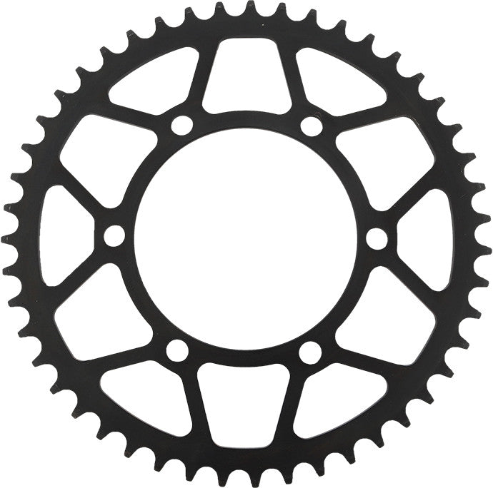 Supersprox Rear Sprocket Steel 47T-520 Black - RFE-486-47-BLK For Husqvarna TC 65 2018-2021 | KTM SX 65 2012-2022 | Yamaha R3 2015-2017