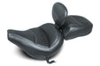 Mustang Motorcycle 79331 Mustang 18-21 Harley Heritage Classic Standard Deluxe Touring Recessed Passenger Seat - Black - Photo - Primary