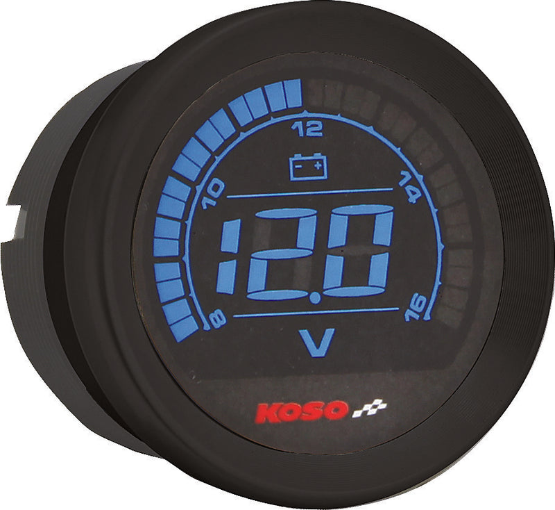 Koso North America Digital Gauge Cluster Black Bezel Flht AND Fltr - BA050903 For Harley Touring 2004-2013