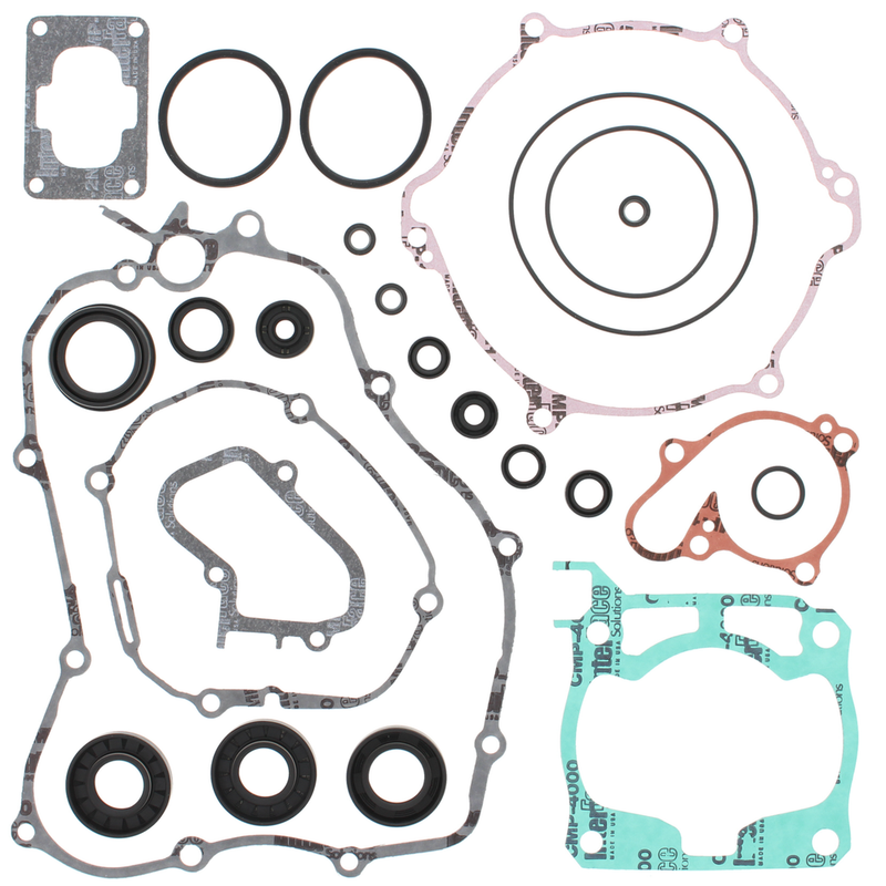Vertex Complete Gasket SET With OIL Seals - 811641 Yamaha YZ 125 2005-2022