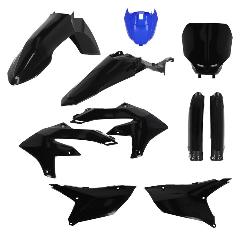 Acerbis Full Plastic Kit Monster Black Blue - 2979591004 Yamaha Dirt Bikes 2023-2026