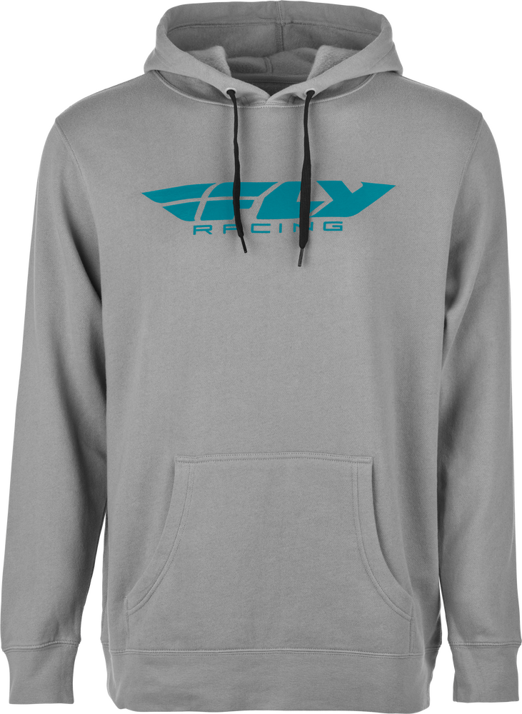 Fly Racing 354-0136X 354-0136X FLY CORPORATE PULLOVER HOODIE GREY/BLUE XL