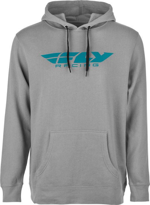Fly Racing 354-0136X 354-0136X FLY CORPORATE PULLOVER HOODIE GREY/BLUE XL
