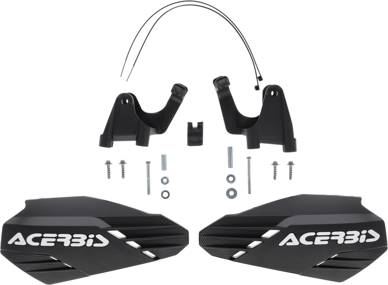 Acerbis K-Linear Handguard Black White - 2986241007 Kawasaki KX 450 2024-2025