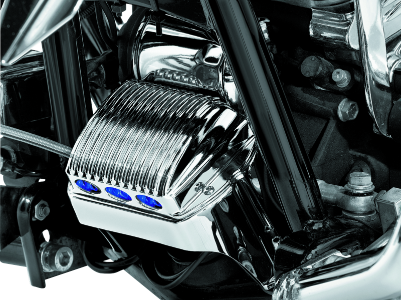 Kuryakyn 1547 Regulator Cover 97-11 Touring Chrome - User 1