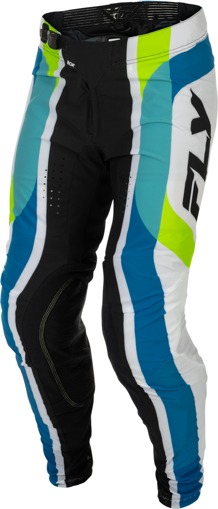 Fly Racing 379-73532 379-73532 LITE LE CURRENT PANTS WHITE/LIME/BLUE SZ 32