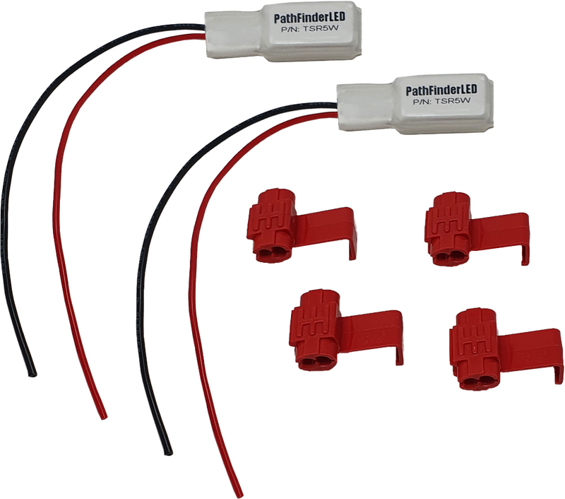 Pathfinder 226-0250 TSR5W TURN SIGNAL LED RESISTOR KIT PAIR